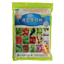 [우야플랜트샵] 대유 복합추기비 밑거름 웃거름 복합비료 입제 1kg, 1개