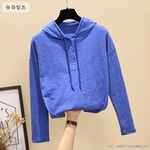 뉴타임즈 여성후드티셔츠 여성후드티셔츠 긴팔후드티 캐주얼티셔츠 -A11