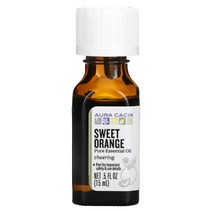아우라카시아 순수 에센셜 오일 스위트 오렌지 15ml(0.5fl oz), 0.5액량 온스