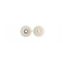 스크류 캡 (원형) 아이보리색x100pcs 대화