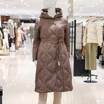 [AK PLAZA] [ab.f.z] 덕다운퀼팅후드롱패딩점퍼 (KSV4HD08L)