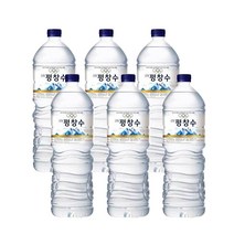 평창수 강원평창수 2.0PET X6 평창수 유라벨 평창수 평창수
