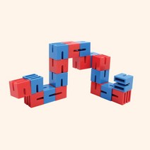 소근육발달 유아 3살 도형놀이 스네이크퍼즐 STEP1 교회 교구 돌봄교실, (교구)스네이크퍼즐