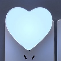 무드등 인 led 조명 센서/스위치 절전형 침실 수면침대 헤드 램프, 사랑 블루 (조명 제어)