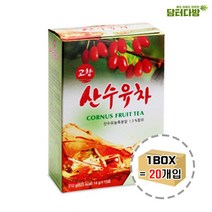 고향 산수유차 15스틱 1BOX (20개입), 쿠팡옵션 1