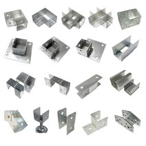 사각파이프조인트 50X50 각파이프조립식연결부속, 사각조인트 용머리 파이프용