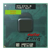 인텔 코어 2 듀오 모바일 T6500 SLGF4 2.1 GHz 듀얼 스레드 CPU 프로세서 2M 35W 소켓 P 사용