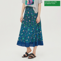 베네통 베네통 퍼퓸 스커트 BASK51231_GN