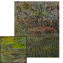 스테인드글라스 인테리어소품 감성 레트로 빈티지10x10cm 사각형 유리 모자이크 타일 투명 스테인드 조각 D, 20 14