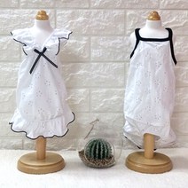 도그스토리 강아지면원피스꽃송이가 강아지옷 애견원피스, 원피스