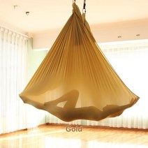 플라잉요가해먹 가정용 해먹 요가 천 공중 요가 해먹 플라잉 스윙 탄성 5 미터 전체 액세서리 세트 대한 최, 05 금_01 S