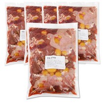 벅스웨이 국내산 모듬닭내장 1kg, 5개