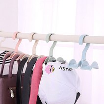 옷장 벨트걸이 행잉 장롱 거치대 걸이 옷 숄더백 밸트, 그린