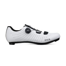 Fizik 피직 템포 R5 오버커브 사이클링 자전거 슈즈 신발, White Black, 6