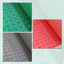트립체크 롤매트/그린/레드/그레이 베란다매트 발매트