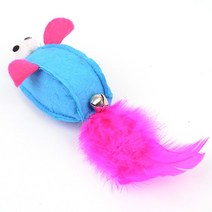 고양이 애착인형 반려묘 장난감 쥐방울 새깃털 생쥐, 제품선택, 3P
