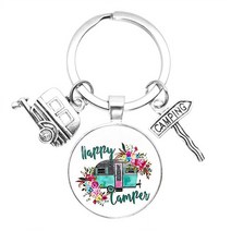 미니트레일러 미니카고트레일러 캠핑 트롤리 웨건 2022 새로운 귀여운 캠핑 왜건 키 체인 트레일러 post, 한개옵션1, 10 10