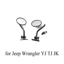 튜닝 악세사리 지프랭글러 자동차 백미러 지프 랭글러용 랭글러 1987 + 조정 블라인드 스팟 sj TJ JK JL 2007-2018 용 외부 액세서리, C for YJ TJ JK