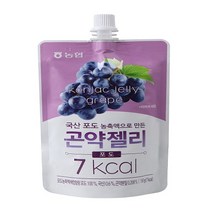 [농협식품] [모두의상인] 국산곤약젤리 10입(포도맛) 다이어트 곤약젤리, 10개, 150g