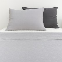 냉장고 인견 그레이 여름 이불 침구세트, 싱글 기본세트