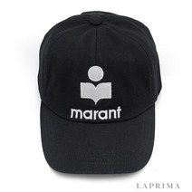 라프리마 [ISABEL MARANT] 이자벨마랑 TYRON 로고 캡 모자 23PCQ001XFA-A1C09A-BKEC