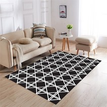 해외직구 3D 심플 점보특대형카페트 2x4m 2x3m 2x1.8m 초대형 카페트 북유럽 감성 고급 디자인 인쇄 라운드 카펫 거실 침실 먼지안나는러그