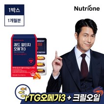[뉴트리원] 정우성 레드 알티지 오메가3 1박스/1개월분, 상세설명 참조, 없음