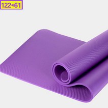 Nov.21 688번 헬스장 고무매트의 파워존 진동방지용 실내 아령 방음된 매트 운동 바닥Z, 122 * 61 퍼 플 (쿠션), 10mm (초보 자)