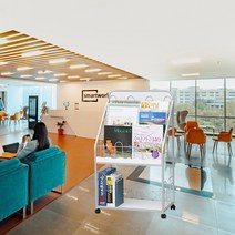 톰슨빌 신문 가판대 철제 잡지 꽂이 거치대 매거진랙