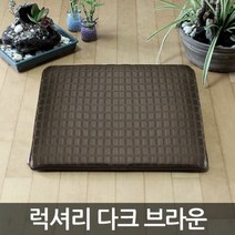 [KT알파쇼핑]럭셔리 지퍼형-레자방석 쇼파 업소용 식당 사무실, 브라운 지퍼형_W03170D