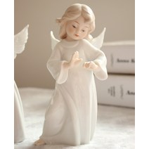 천사 도자기 야드로 인형 조각상 오브제 인테리어 소품 생일 집들이 선물, C