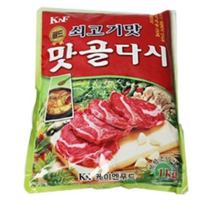 딜리셔스마켓 쇠고기맛 맛골다시 조미료, 1kg, 2개