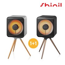 신일전자 에코 큐브 전기히터 1구 SEH-F700HLW 더블 구성 화이트+블랙