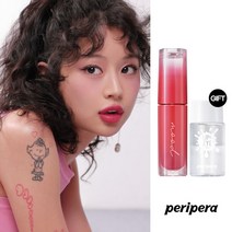 페리페라 잉크 무드 글로이 틴트+(증정)잉크 립&아이 리무버 30ml, 005 어쩔체리