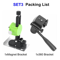 레이저레벨기 브래킷 14 초강력 360 회전 암페어 녹색적색 12 라인에 대해 안정적인, 협력사, 4d 레이저용 브래킷