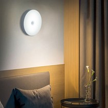 [일오삼유통] 자동차LED바 네온조명 간이등 차량용LED바 LED소품 무드등, 혹★ DGITEM 고감도 LED무선센서등 충전식 라이트, 혹★ 센서등_버튼형/웜화이트