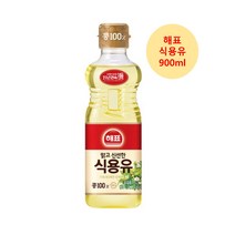 해표식용유 콩기름 900ml / 사조대림 대두유