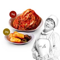 엄마생각 *김수미 포기김치 7kg + 총각김치2kg, 없음