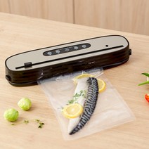 프롬비 무선충전 가정용 진공포장기 FD235, 무선충전 진공포장기 블랙