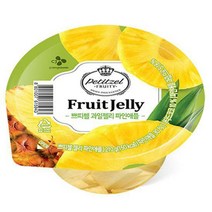 cj 쁘띠첼 과일젤리 파인애플 90g, 5개
