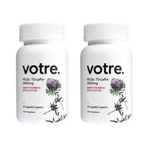 보트레 VOTRE 밀크시슬 500mg 실리마린 실리빈 90정 x 2개