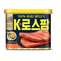 롯데푸드 K 로스팜 340g, 60개