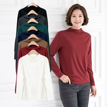 엄마옷 모슬린 소프트 기모 데일리티셔츠 TP910391마담 미시옷 50대 중년여성의류 60대 엄마옷 빅사이즈 할머니옷 여성옷