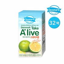 동원 덴마크 테이크 얼라이브 스위티자몽 120ml 32팩 과일주스
