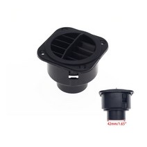 스텐주름관 air vent ducting t l 조각 엘보우 파이프 출구 배기 커넥터 조이너 webasto eberspaecher 디젤 주차 히터 액세서리, 42mm 평면