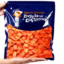 국내산 대용량 수제져키500-8종, 1개, 연어큐브500g