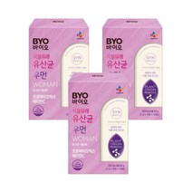 CJ BYO 20억 생유산균 우먼 30포 3박스, 상세페이지 참조, 상세페이지 참조