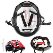 핼멧 사이클링 남녀공용 MTB 자전거 헬멧 조절식 산악 도로 소프트 패드 머리 보호 안전 모자 스포츠 1 개, Red