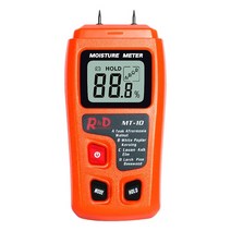 목재 함수율 측정기 콘크리트 수분 목재 습도 MT-10 측정기, 01 Orange
