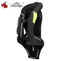 오토바이 에어백 조끼 바디 아머 남자 자켓 반사, S, 스페인, 검정 에어백 조끼 4